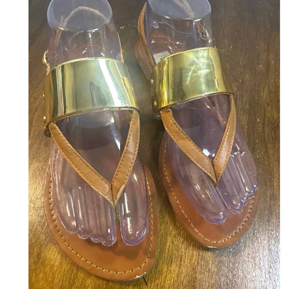 Steve Madden Flat Cuff Thong Sandals womens size 8